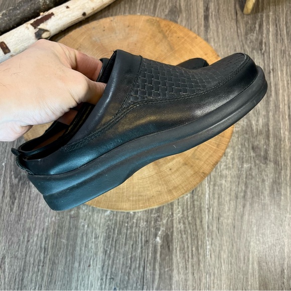 *Birkenstock Footprints | Ashby Woven Leather Mules in Black Size 36/5 N - Picture 11 of 14